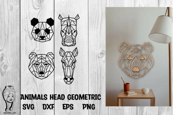 Download Animals Geometric Laser Cutting - Laser cut Collection