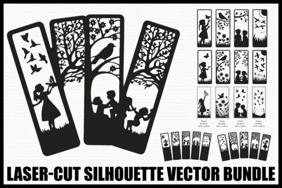 Download Laser Cut Silhouette Vector Bundle - Laser cut Collection