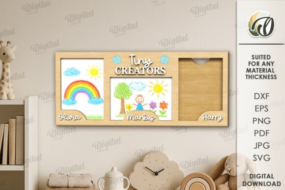 Download Children's Drawing Frame Laser Cut - Laser cut Collection