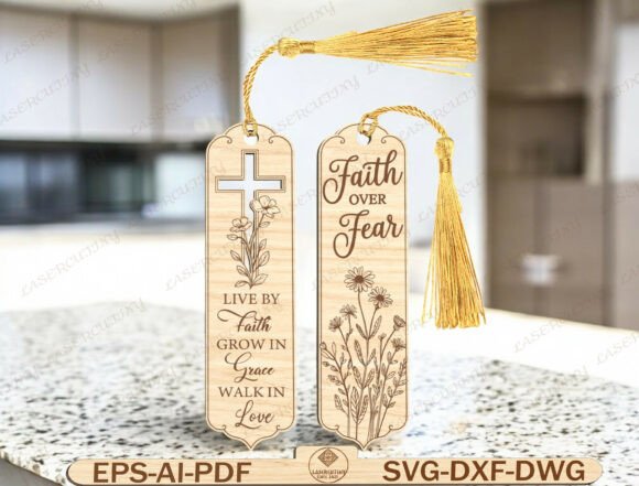 Download Bible Scripture Bookmark Laser Cut File - Laser cut Collection