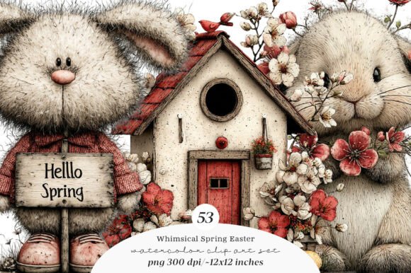 Download Whimsical Spring Easter Bundle - Spring Collection