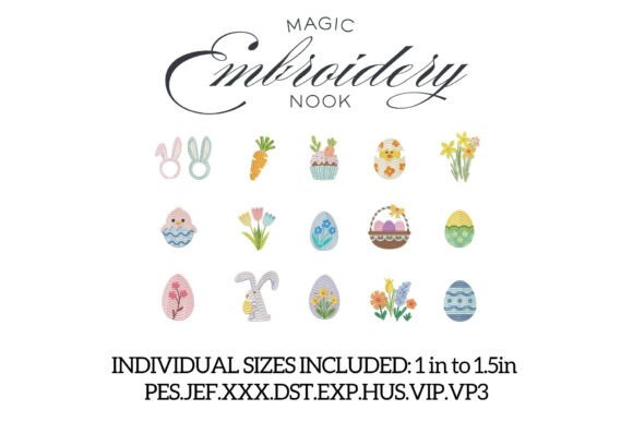 Download Mini Spring Easter Bundle X 15 Designs - Spring Collection