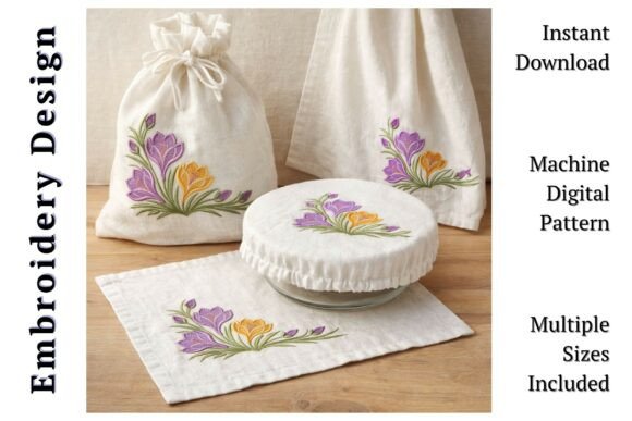 Download Crocus Spring Floral Spray - Spring Collection