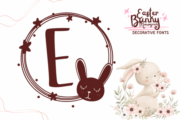 Download Easter Bunny Monogram - Bunny monogram Collection