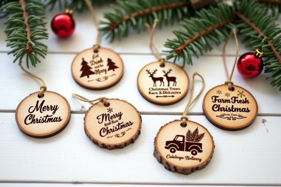 Download Christmas Tree Ornament Laser Cut Design - Laser cut Collection