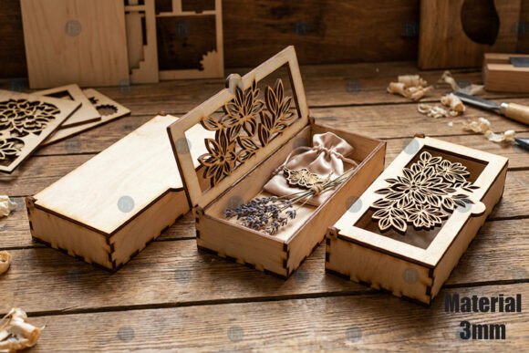 Download Laser Cut Gift Boxes Bundle SVG - Laser cut Collection