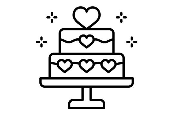 Download Cake Outline Icon - Premium Resources