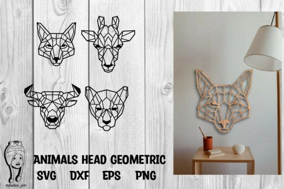 Download Animals Geometric Laser Cutting - Laser cut Collection